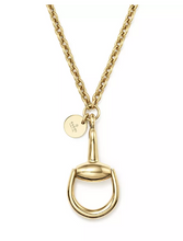Load image into Gallery viewer, Gucci 18kt Yellow Gold Horsebit Necklace
