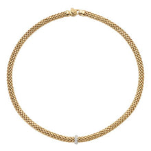 Load image into Gallery viewer, FOPE VENDOME Flex&#39;it Diamond Necklace - Yellow Gold
