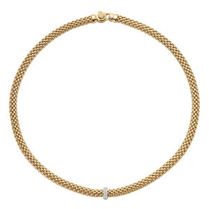 FOPE VENDOME Flex'it Diamond Necklace - Yellow Gold