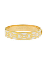 Load image into Gallery viewer, Halcyon Days Chain Cream &amp; Gold Bangle
