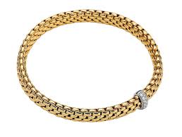 FOPE VENDOME Flex'it Diamond Bracelet - Yellow Gold