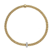 Load image into Gallery viewer, FOPE PRIMA DIAMOND BRACELET - YELLOW GOLD
