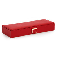 Load image into Gallery viewer, WOLF 1834 PALERMO SAFE DEPOSIT BOX - RED
