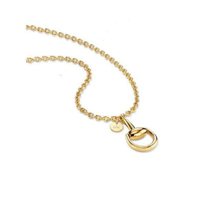 Gucci 18kt Yellow Gold Horsebit Necklace
