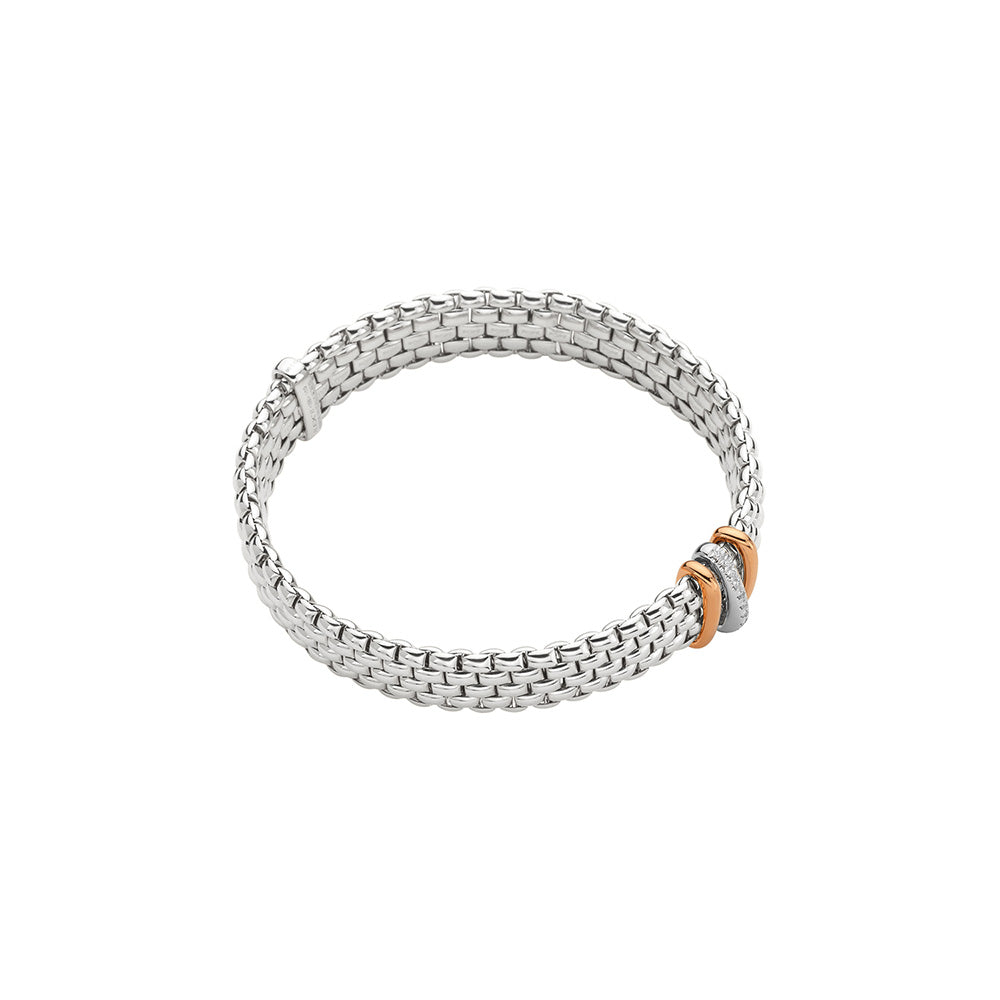 Fope Flex'it Panorama Bracelet with Diamonds