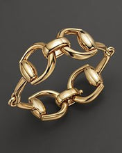 Load image into Gallery viewer, Gucci 18kt Yellow Gold Horsebit Bracelet
