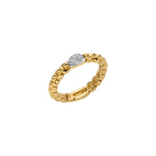 Load image into Gallery viewer, FOPE EKA TINY DIAMOND RING - YELLOW GOLD
