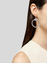 Load image into Gallery viewer, Gucci Silver Horsebit Drop Earrings

