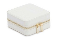 Load image into Gallery viewer, WOLF 1834 MARIA SMALL ZIP CASE - WHITE
